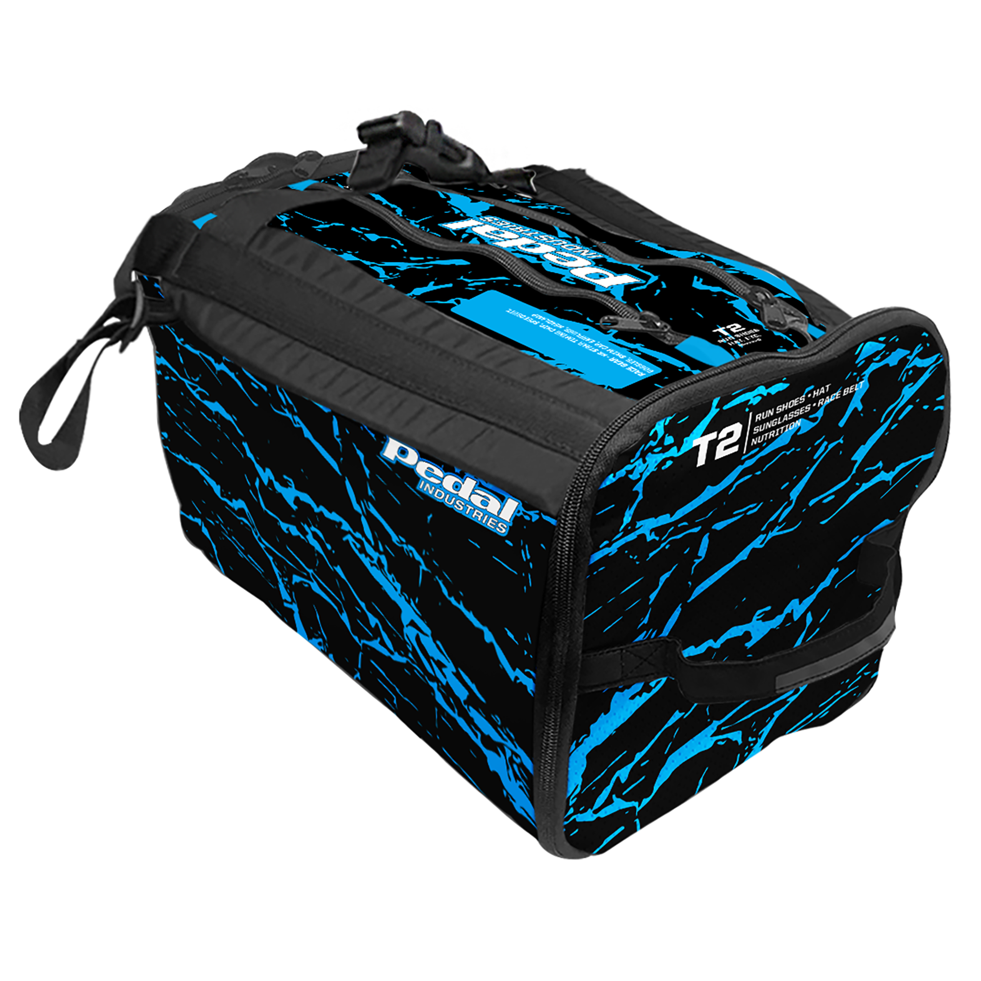 Blue Splatter RaceDay TRIATHLON Gear Bag™ ISD