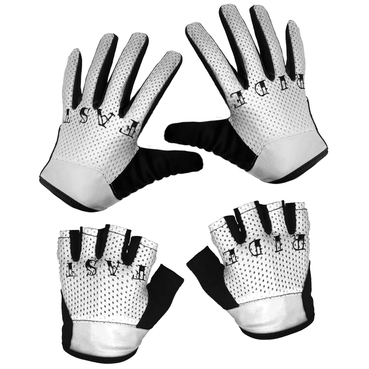RIDE FAST SUPERLIGHT RaceDay Gloves White