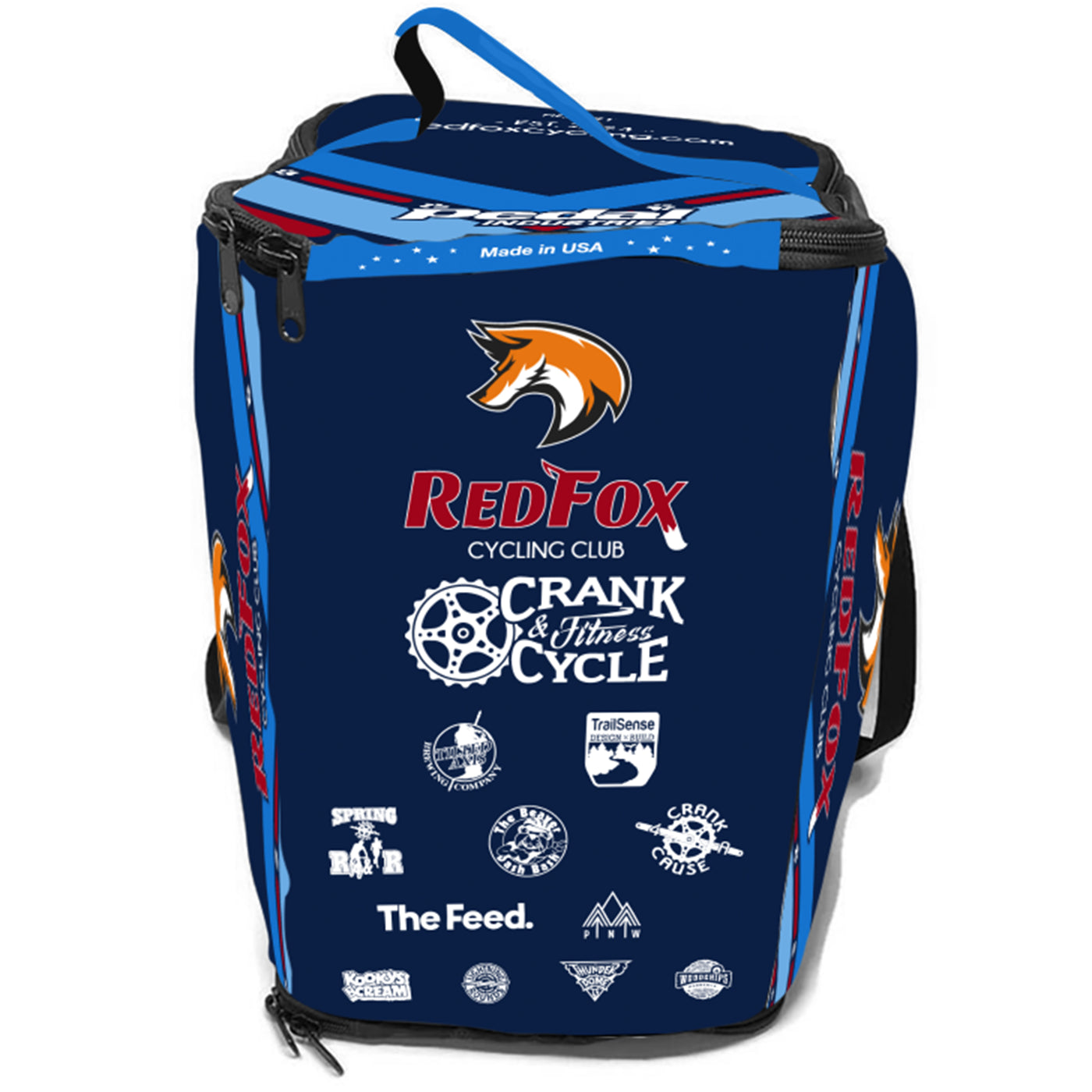 Red Fox Cycling Club 2026 CYCLING RACEDAY BAG™ (3 Color Variants)