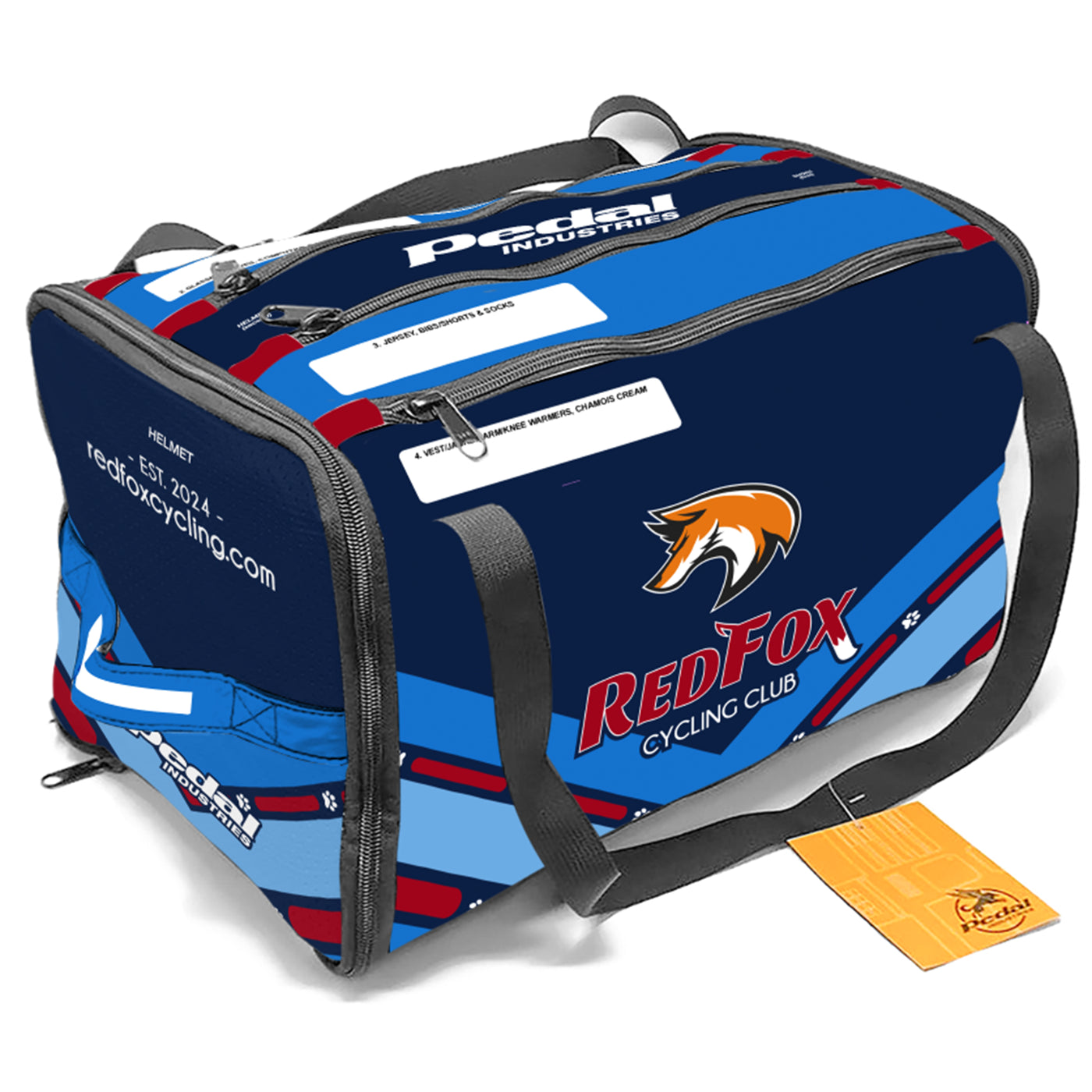 Red Fox Cycling Club 2026 CYCLING RACEDAY BAG™ (3 Color Variants)