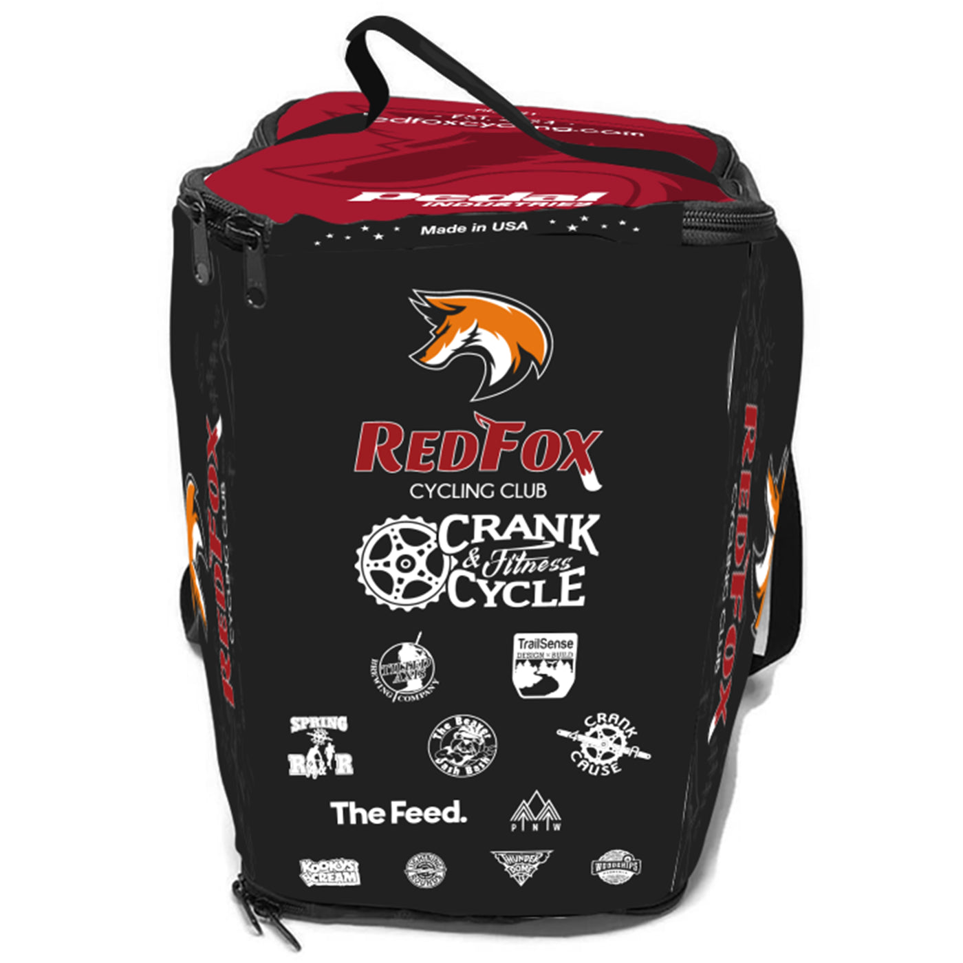 Red Fox Cycling Club 2026 CYCLING RACEDAY BAG™ (3 Color Variants)