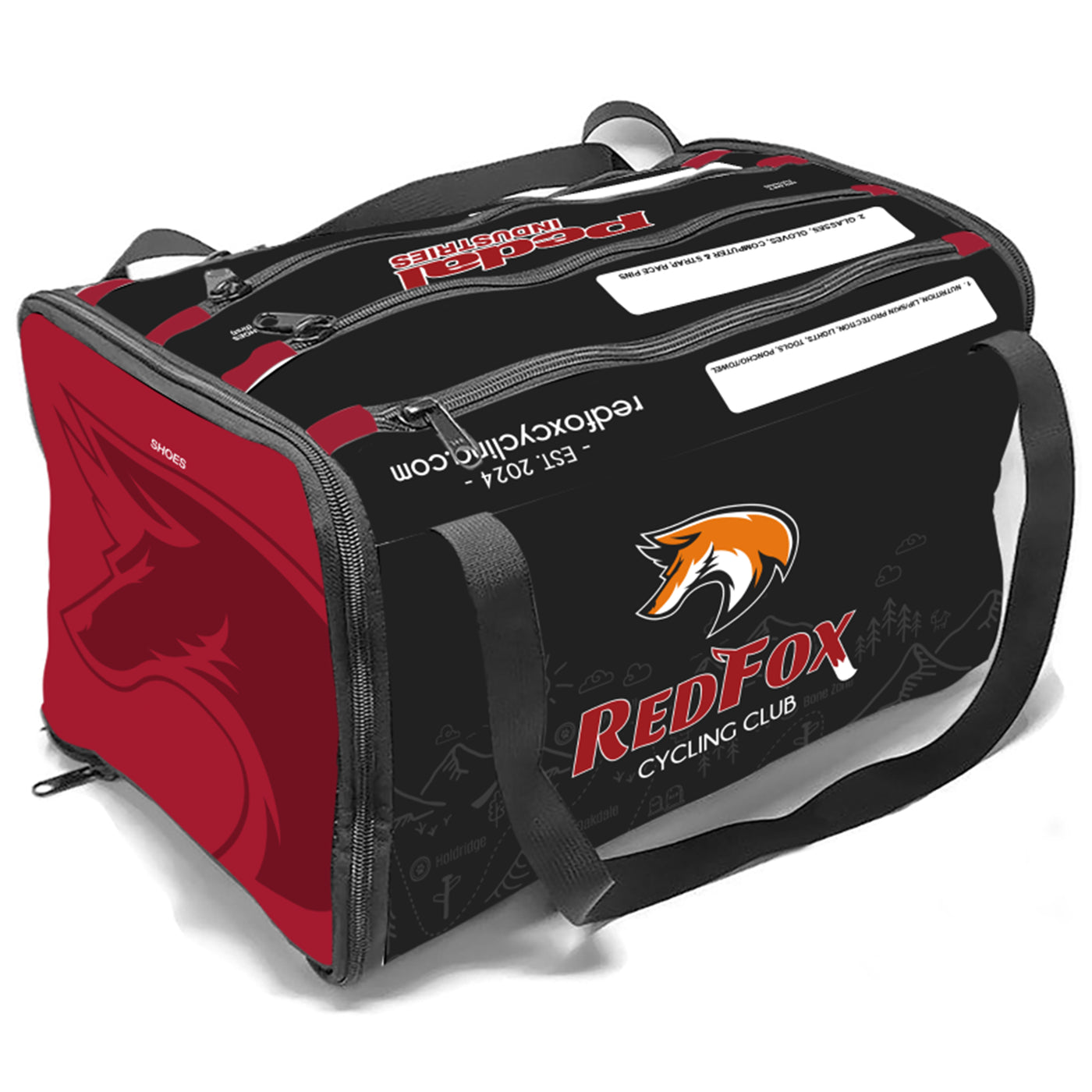 Red Fox Cycling Club 2026 CYCLING RACEDAY BAG™ (3 Color Variants)