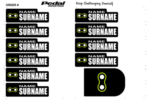 Riverside Racing 2025 ID Sticker Bikes & Gear