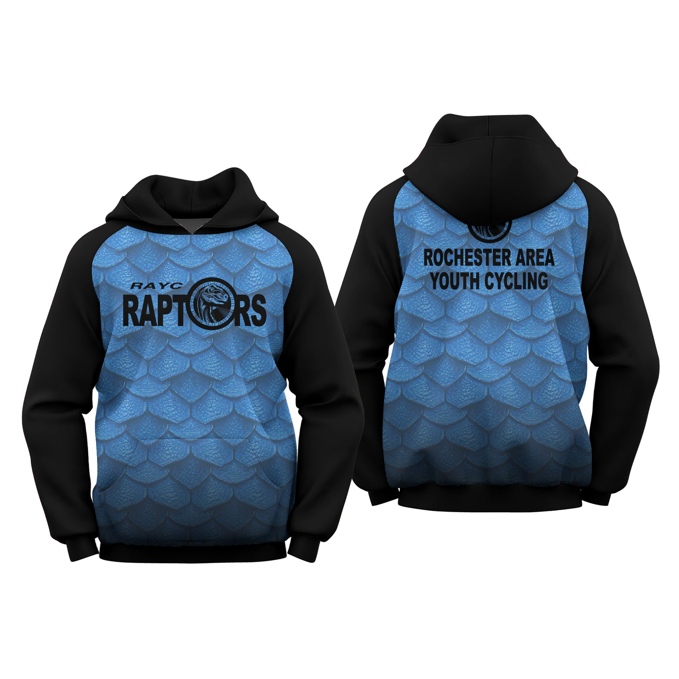 Um Rochester Raptors Rochester Raptors 2024 HOODIE – PEDAL Industries