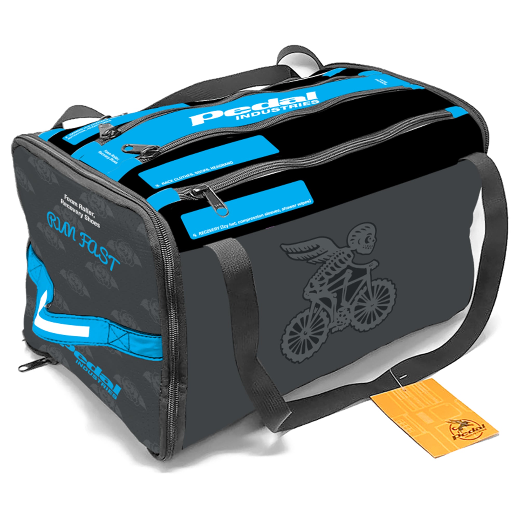 Red Run Fast or Die RaceDay RUNNING Gear Bag™ ISD