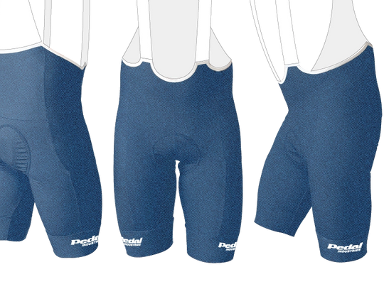 Pedal-R 2026 MEN'S PRO BIB 2.5 ISD BLUE DENIM