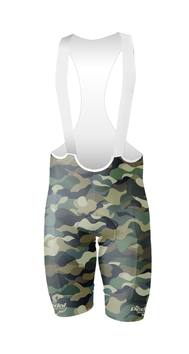 Swamp CAMO MEN'S PRO LEVEL BIB ISD - flat product view pdp-last