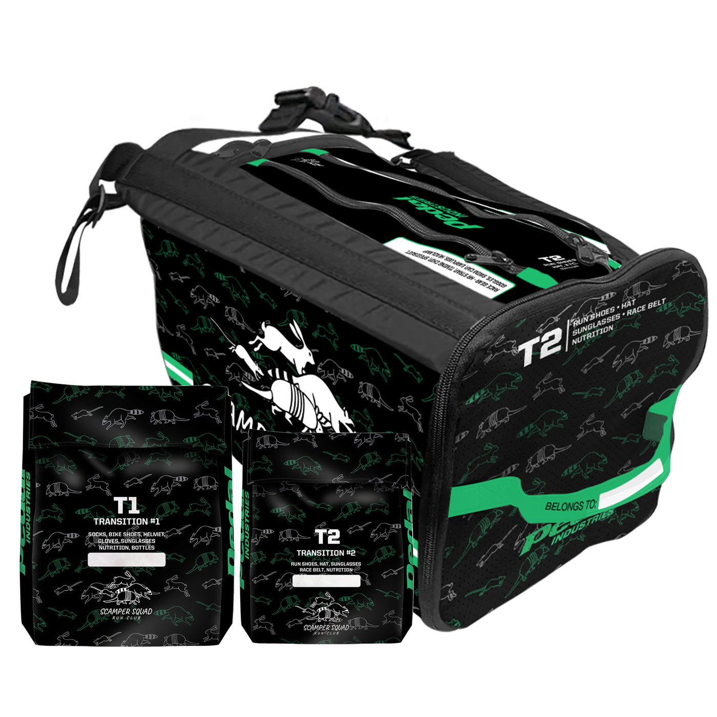 Scamper Squad 2025 TRIATHLON SPECIFIC RaceDay Bag