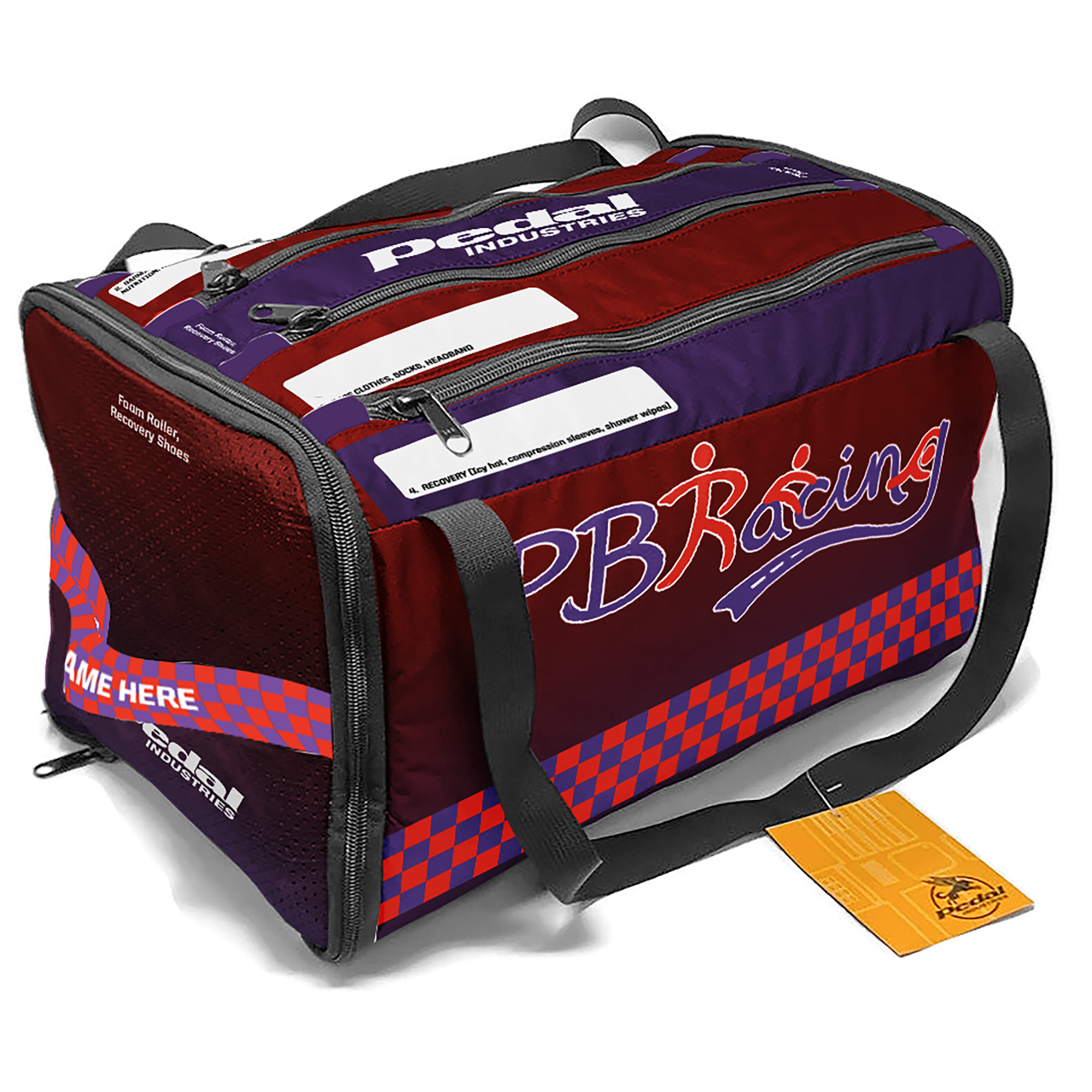 Money Bags Racing Personal Best Racing 2024 RUNNING RACEDAY BAGβ’ β PEDAL Industries
