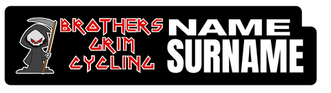 Brothers Grim Cycling 2026 ID Sticker Bikes & Gear