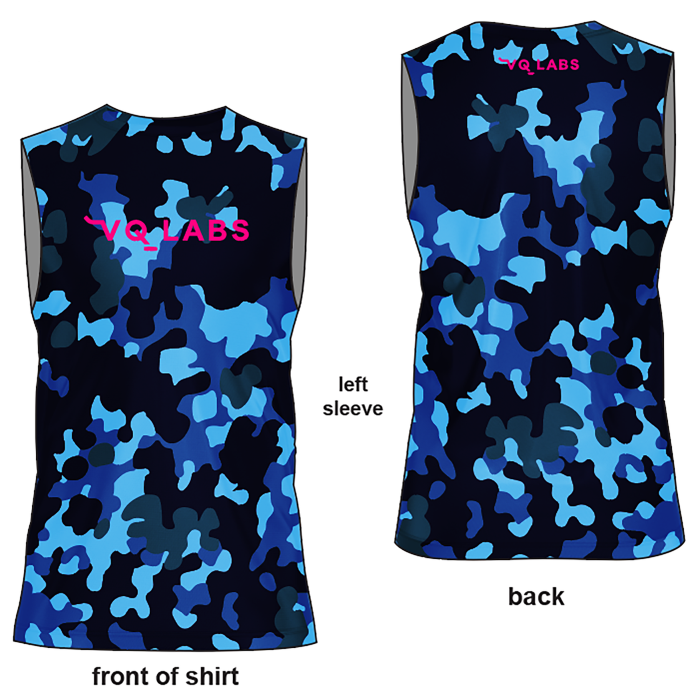 VISION QUEST 2024 Base Layer NAVY CAMO