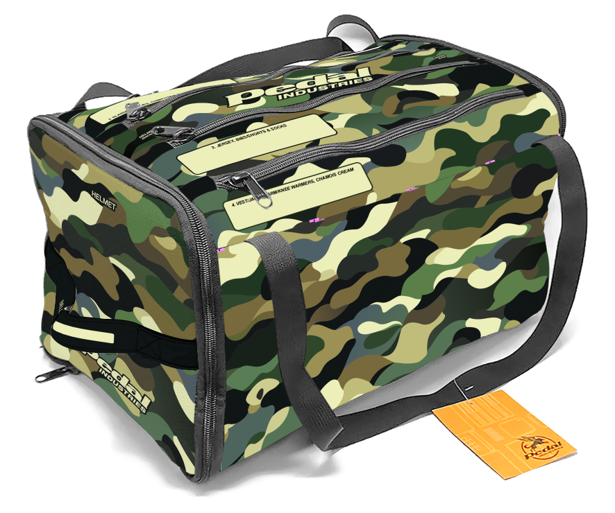 Swamp CAMO RaceDay CYCLING Gear Bag™ ISD