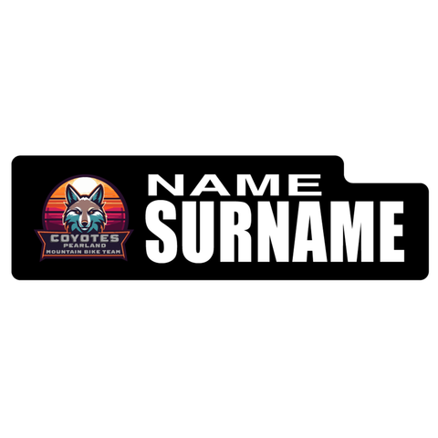 Pearland Coyotes 2025 ID Sticker Bikes & Gear