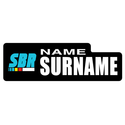 SONIC BOOM RACING 2025 ID Sticker Bikes & Gear