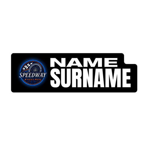 Speedway Wheelmen 2026 ID Sticker Bikes & Gear