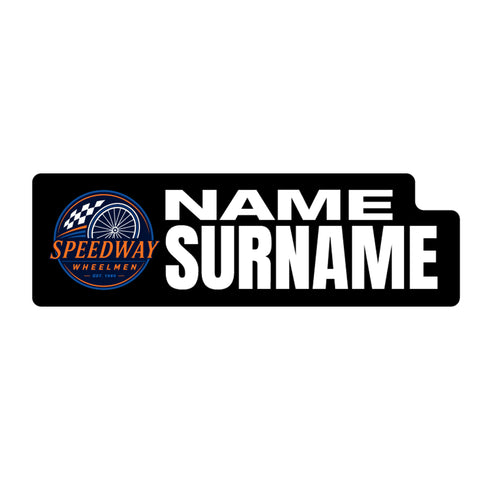 Speedway Wheelmen 2026 ID Sticker Bikes & Gear