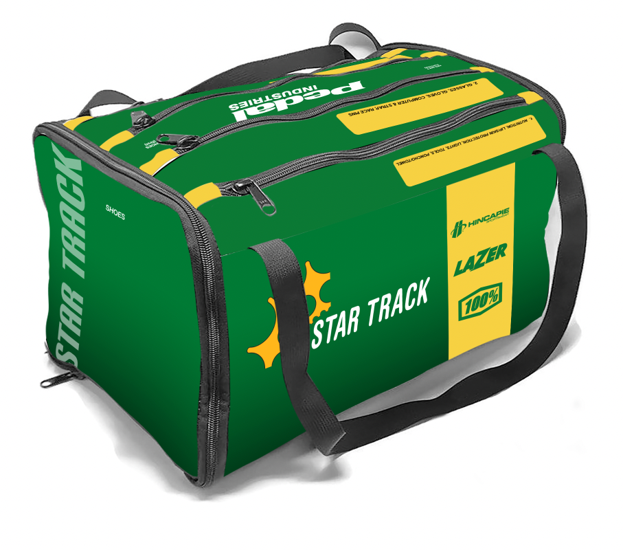 Star Track Cycling 2025 CYCLING RACEDAY BAG™ GREEN