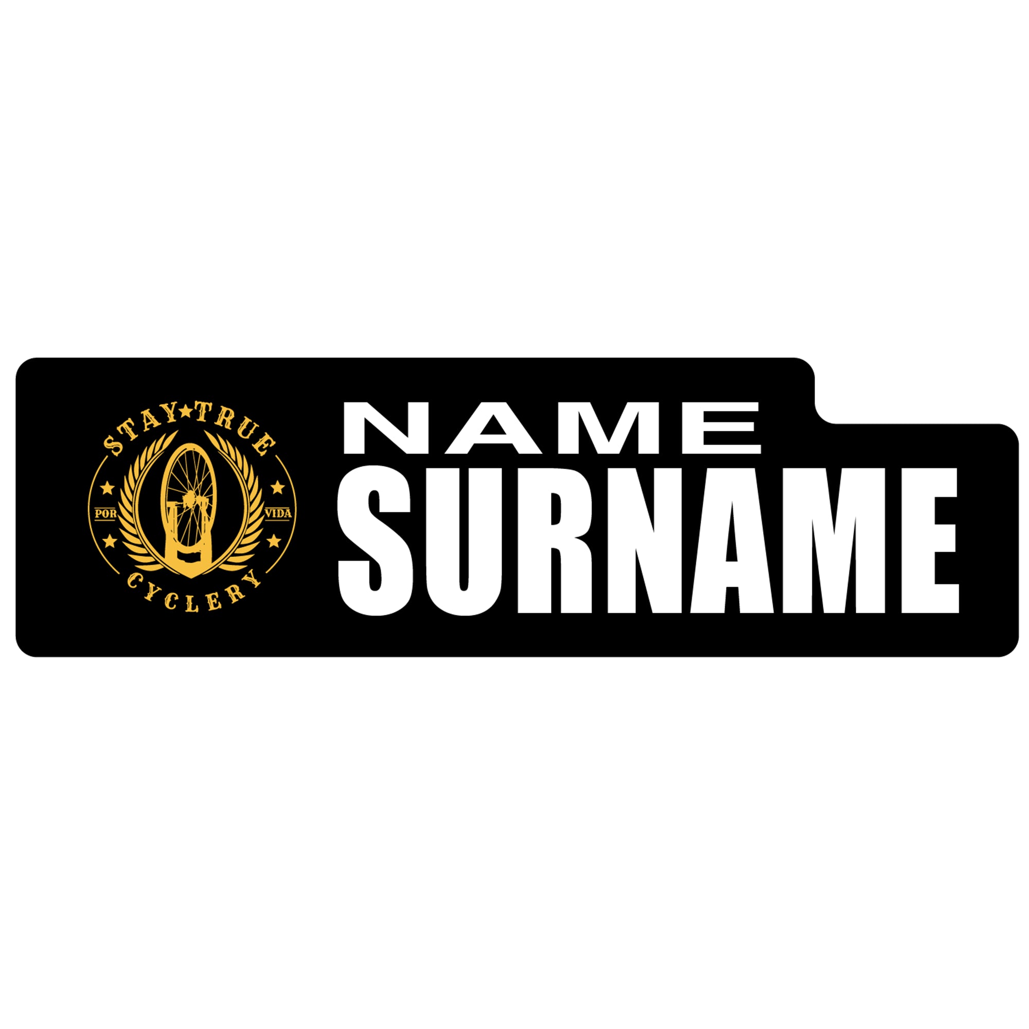 Stay True Cyclery 2025 ID Sticker Bikes & Gear