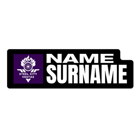 Steel City Vestas 2026 ID Sticker Bikes & Gear PURPLE