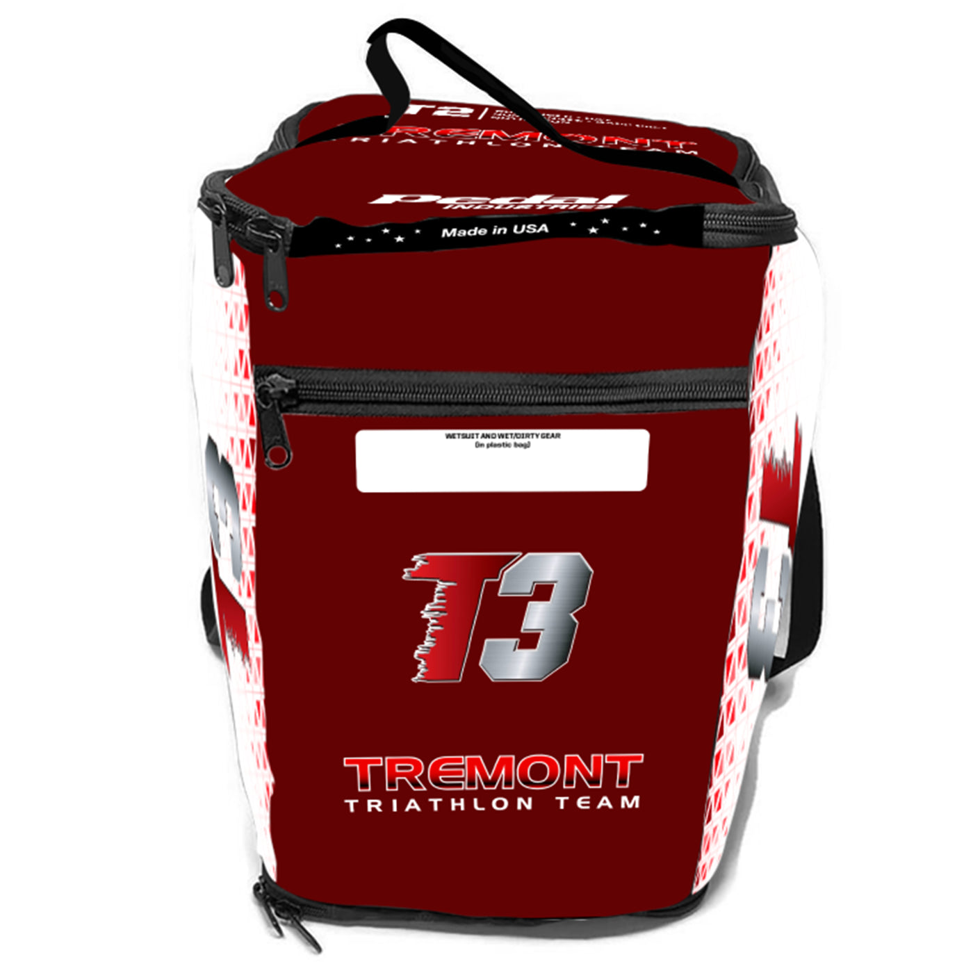 T3 Triathlon Club 2025 TRIATHLON SPECIFIC RaceDay Bag