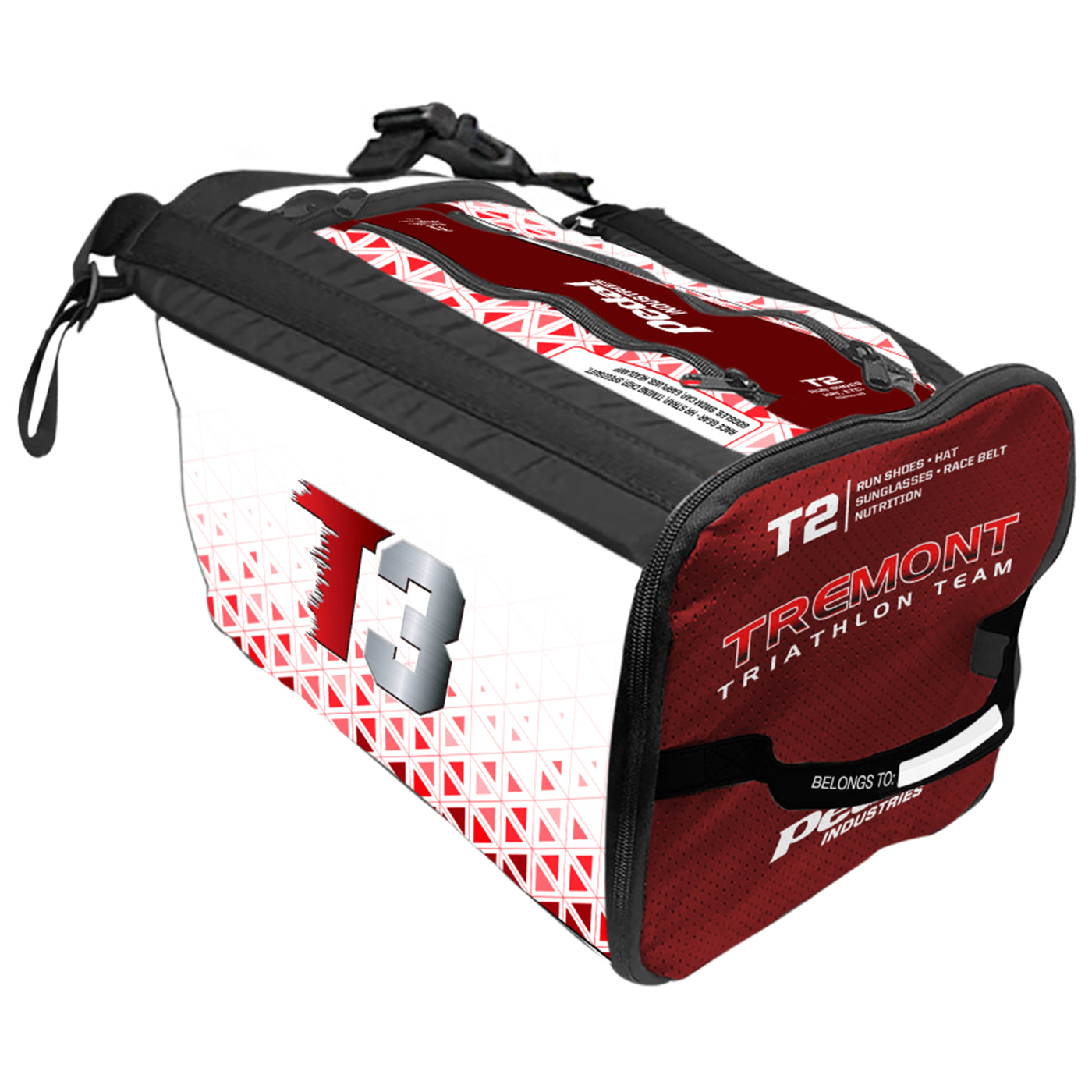 T3 Triathlon Club 2025 TRIATHLON SPECIFIC RaceDay Bag
