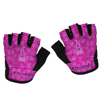 The GIRO SUPERLIGHT RaceDay Gloves ISD PINK FLEUR