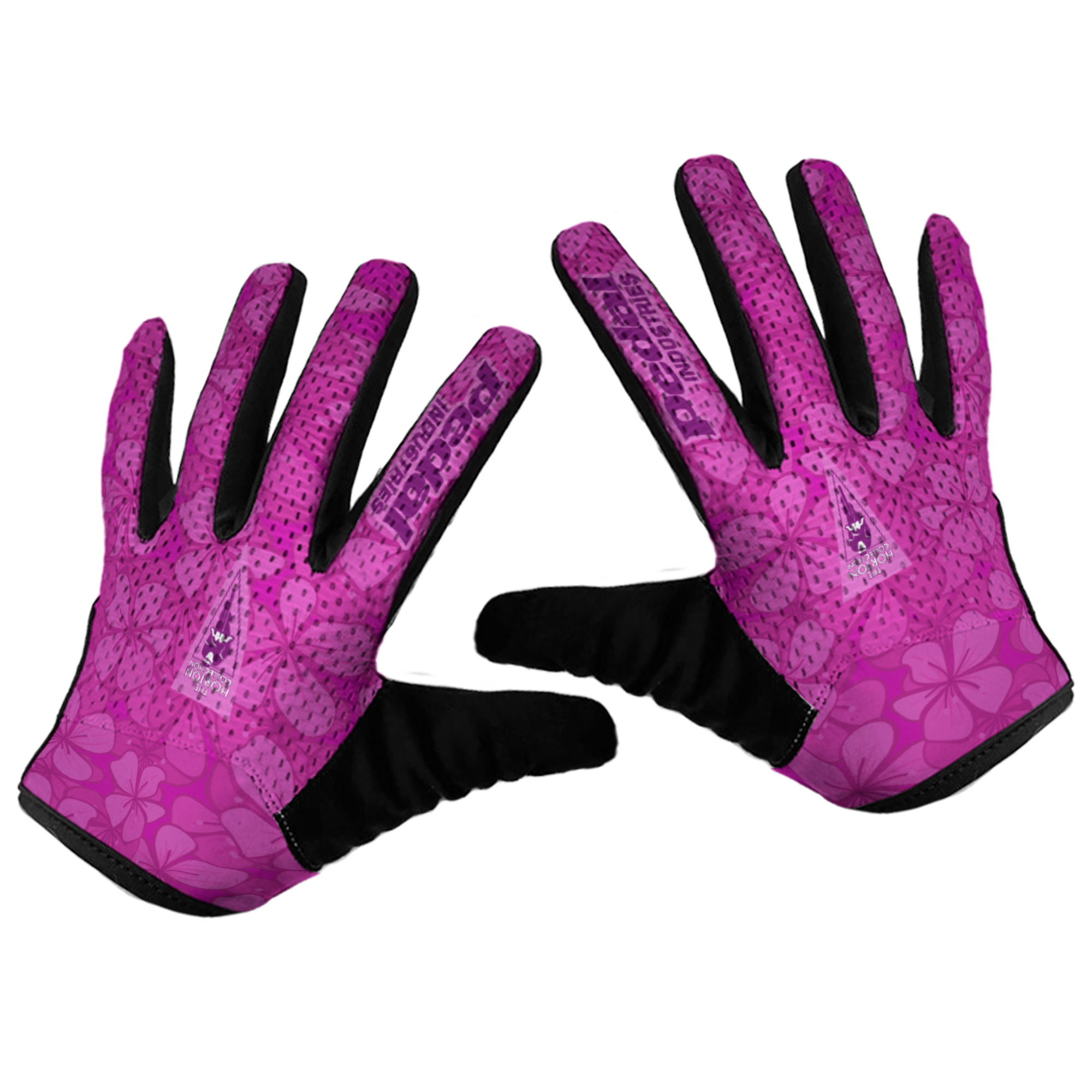 The GIRO SUPERLIGHT RaceDay Gloves ISD PINK FLEUR