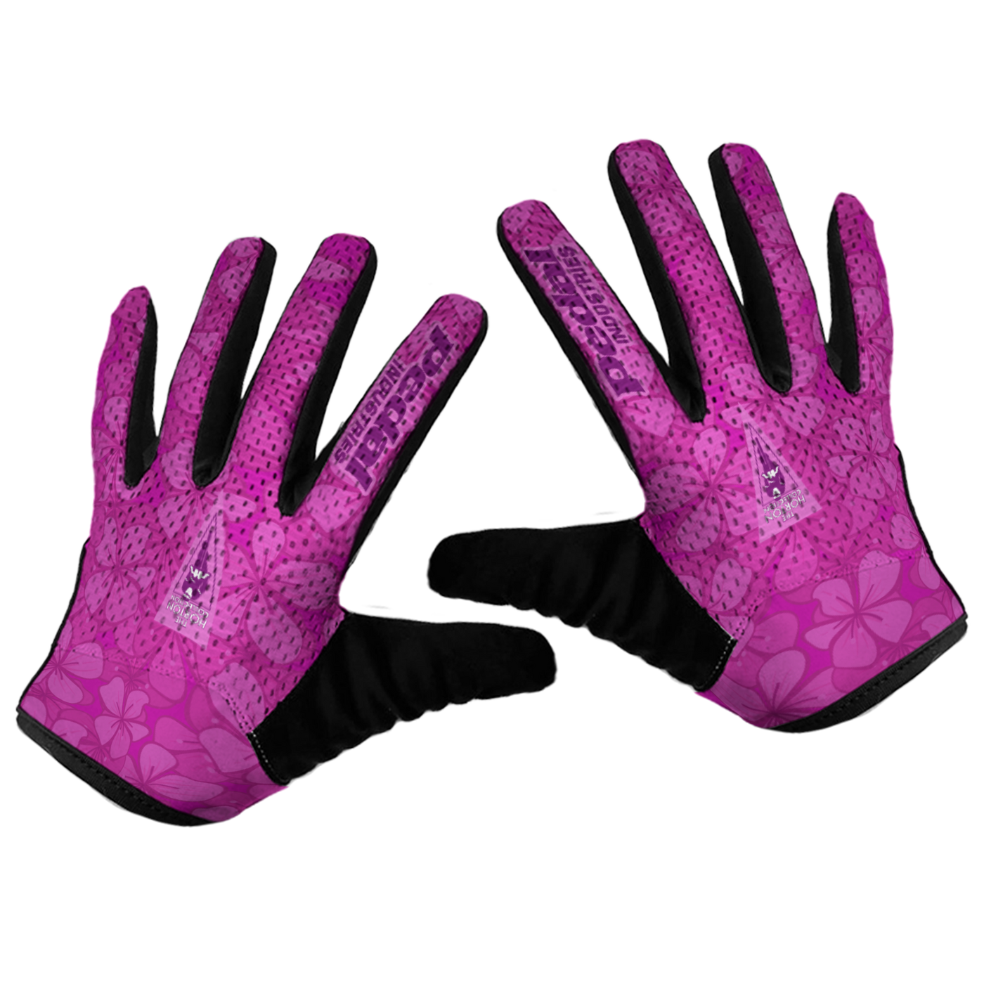 The GIRO SUPERLIGHT RaceDay Gloves ISD PINK FLEUR