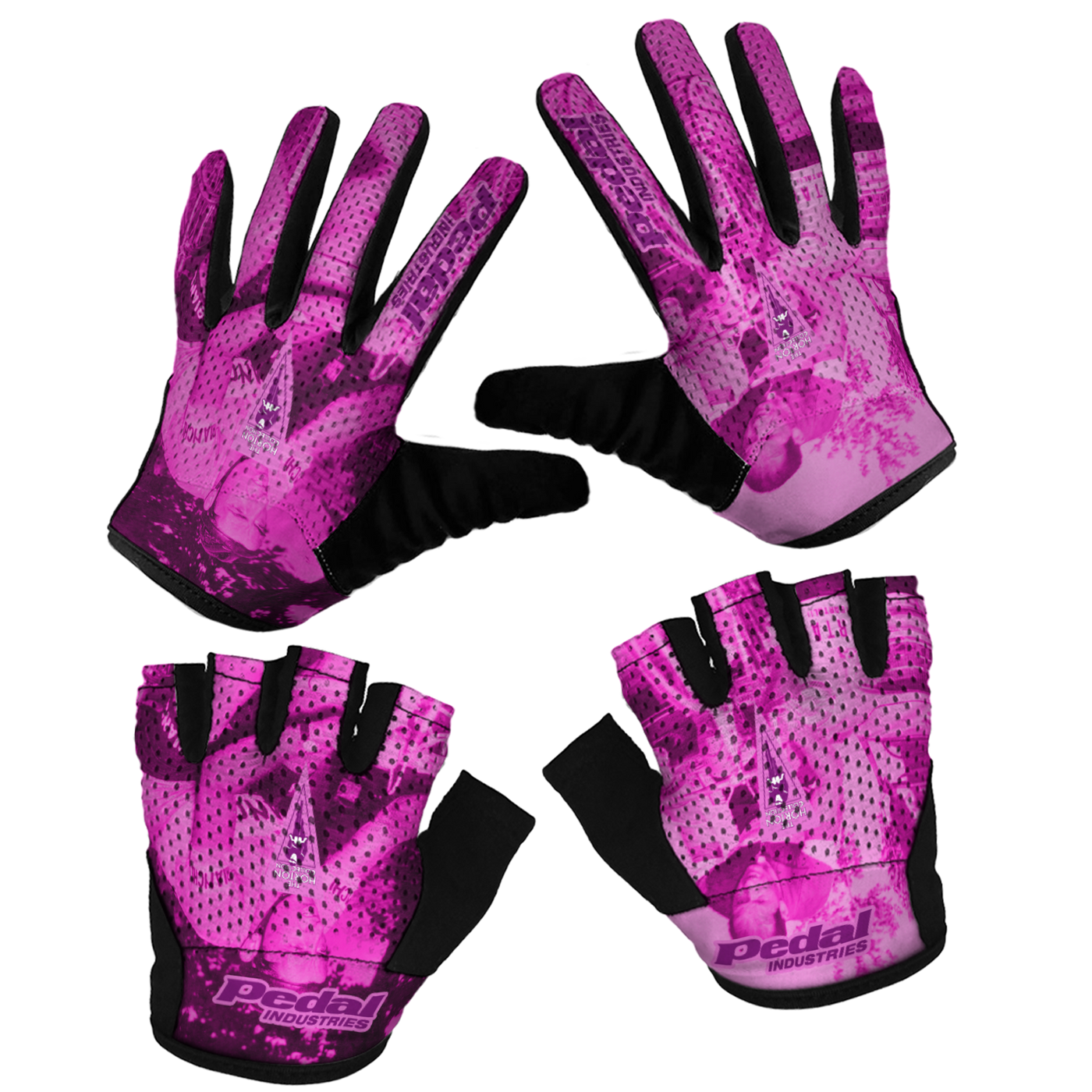 The GIRO SUPERLIGHT RaceDay Gloves ISD PINK ROSA
