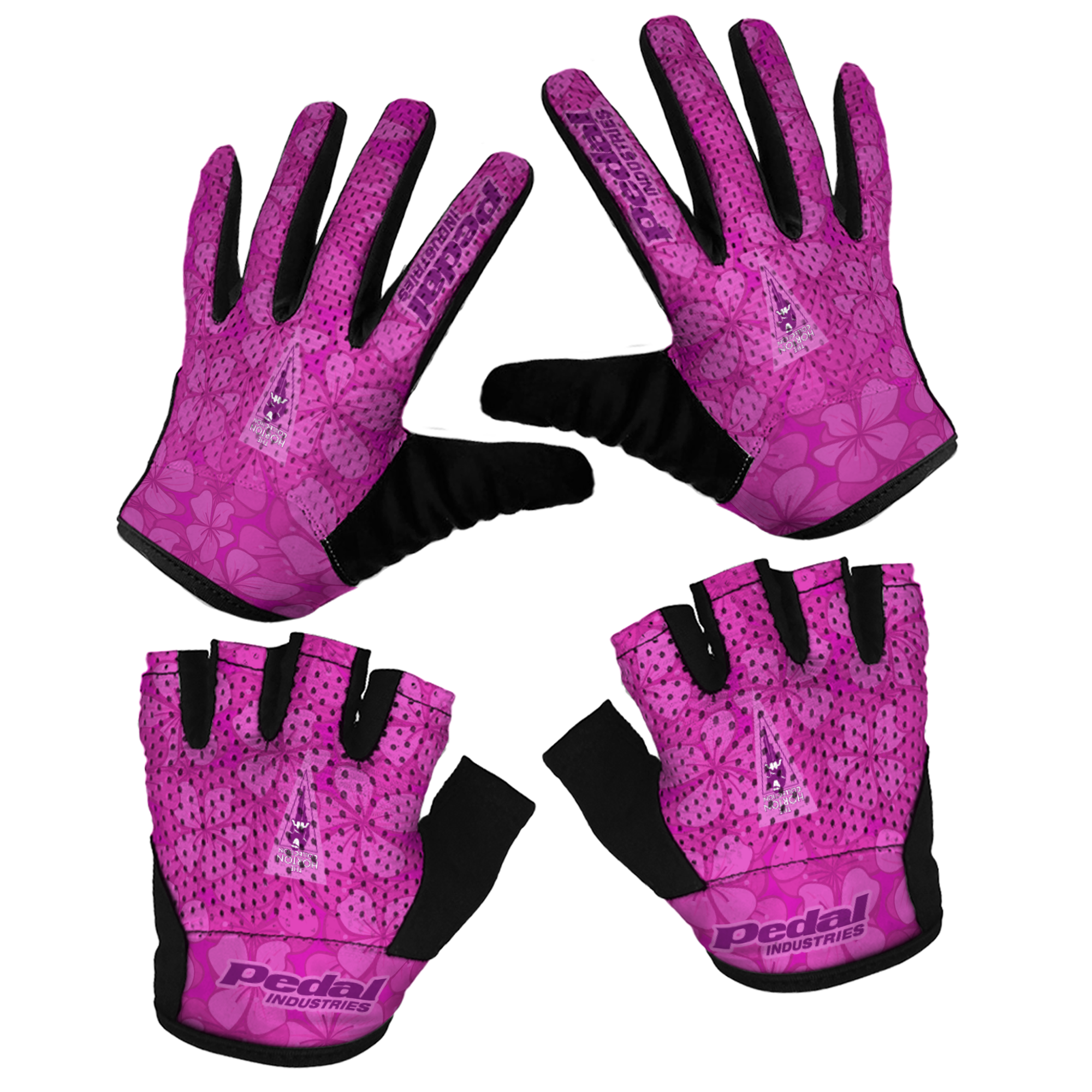 The GIRO SUPERLIGHT RaceDay Gloves ISD PINK FLEUR
