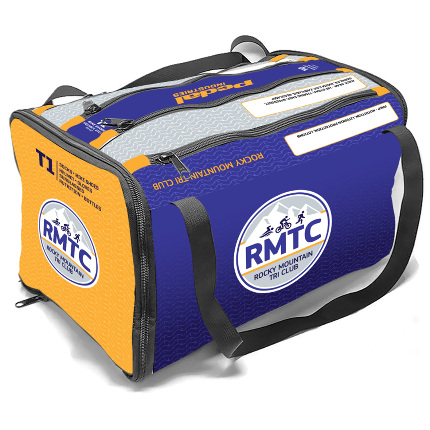 Rmtc RMTC 2025 TRIATHLON SPECIFIC RaceDay Bag – PEDAL Industries