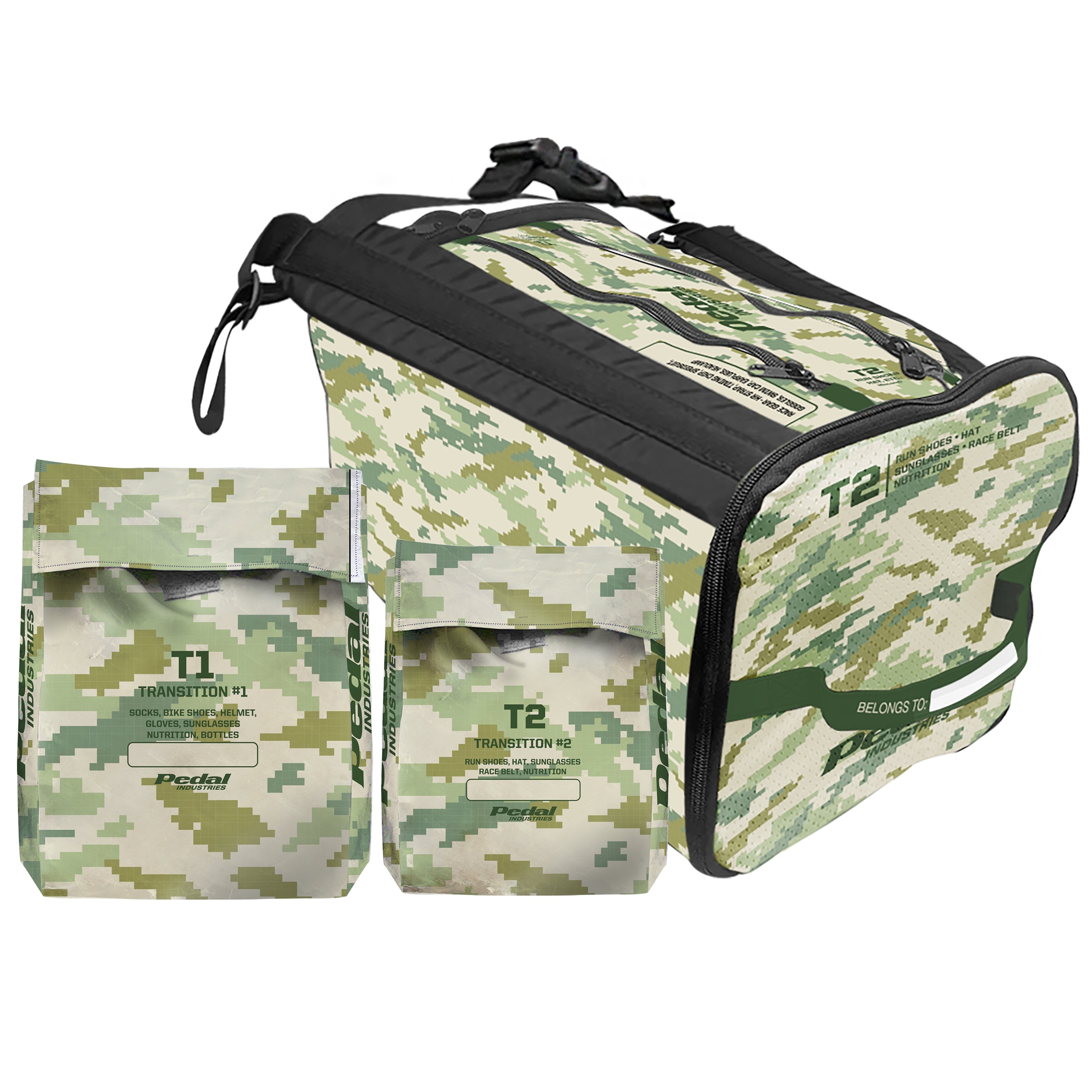 DESERT CAMO RaceDay TRIATHLON Gear Bag™ ISD