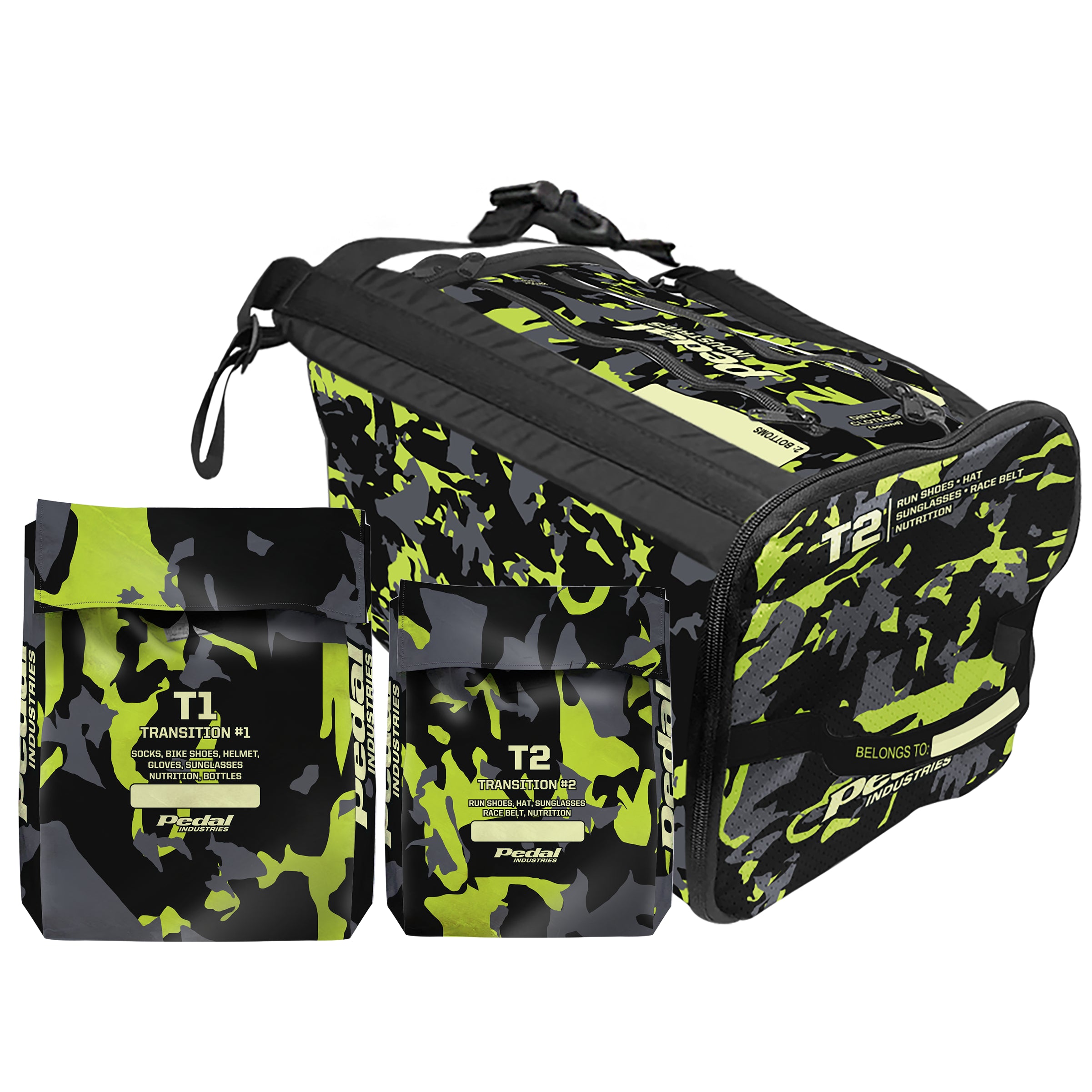 WOODLAND CAMO RaceDay TRIATHLON Gear Bag™ ISD