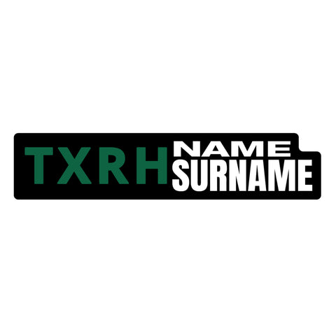 TXRH 2026 ID Sticker Bikes & Gear