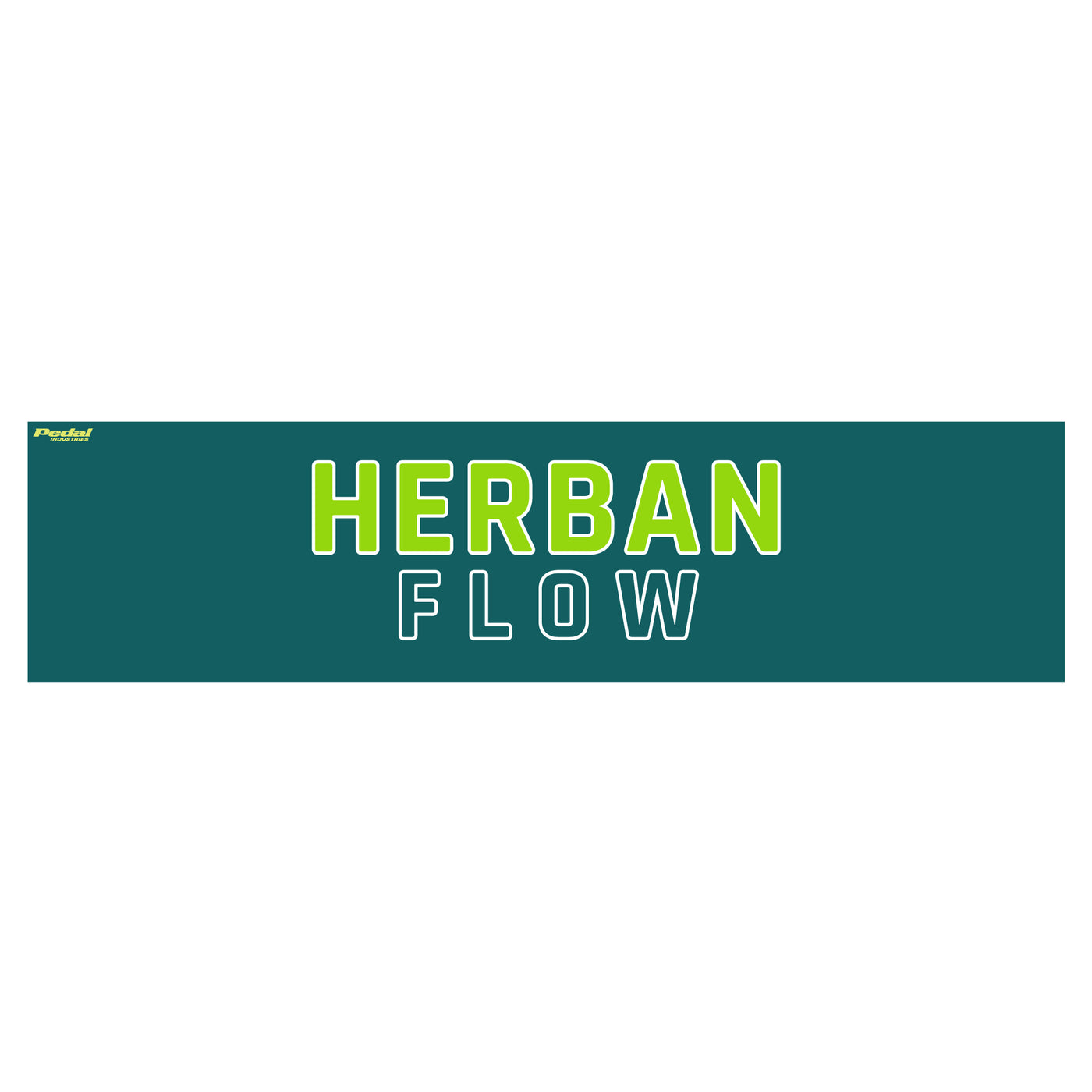 Team Herban Flow 2023 Side Wall