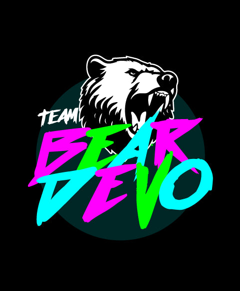 Team Bear Devo 2025 ID Sticker Bikes & Gear