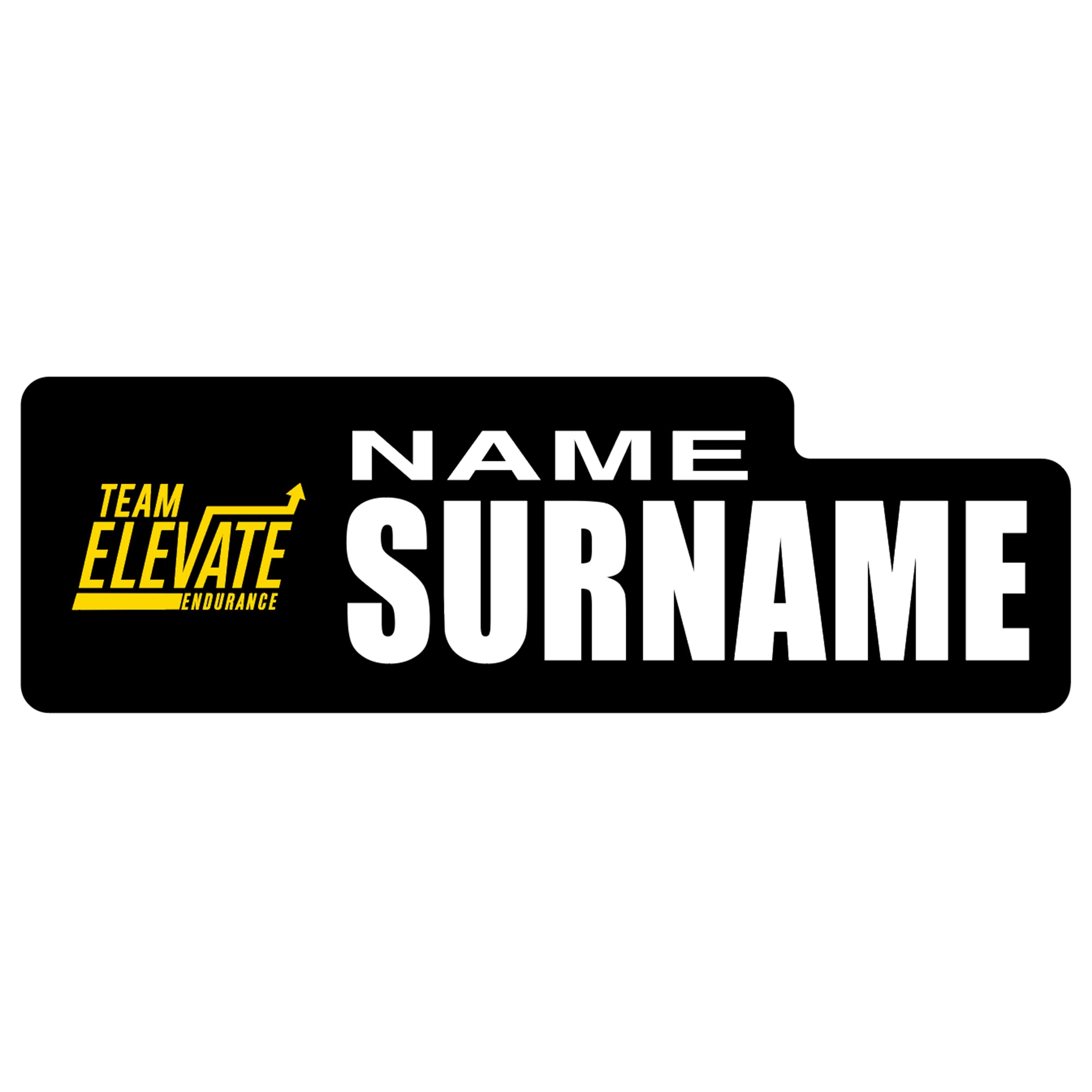 Endurance Sticker Team Elevate Endurance 2025 ID Sticker Bikes & Gear – PEDAL Industries