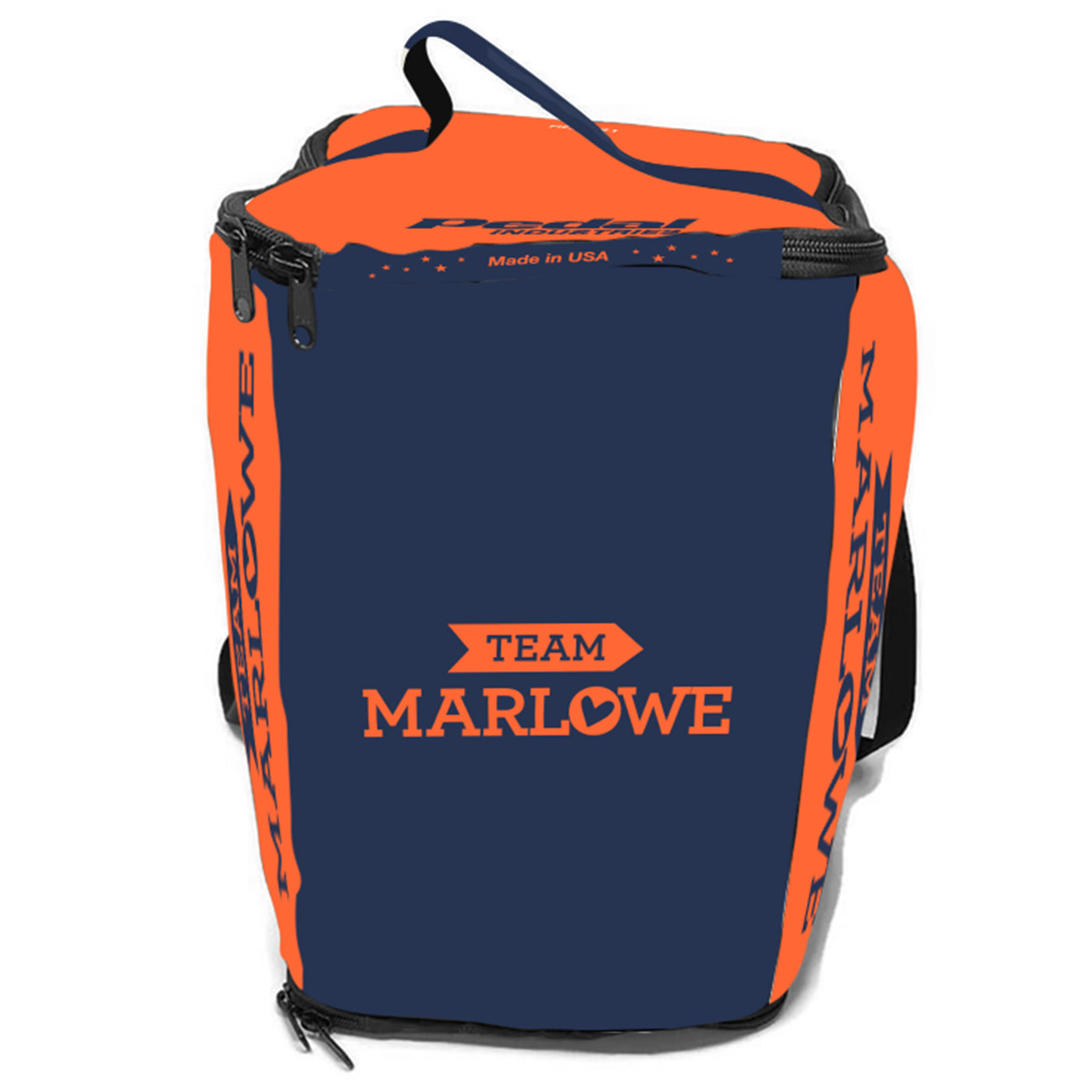 Team Marlowe 2025 CYCLING RACEDAY BAG™ PERSIMMON