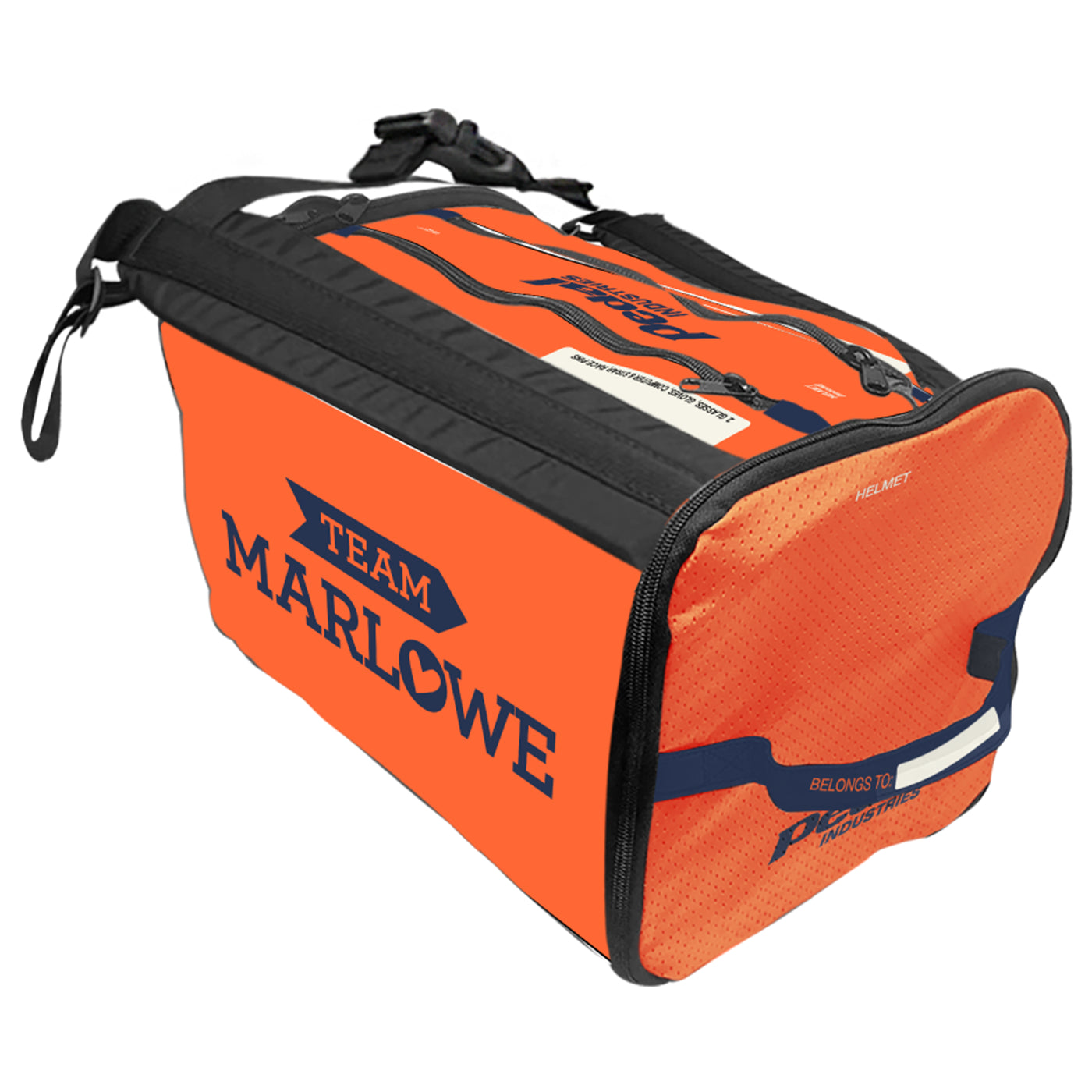 Team Marlowe 2025 CYCLING RACEDAY BAG™ PERSIMMON