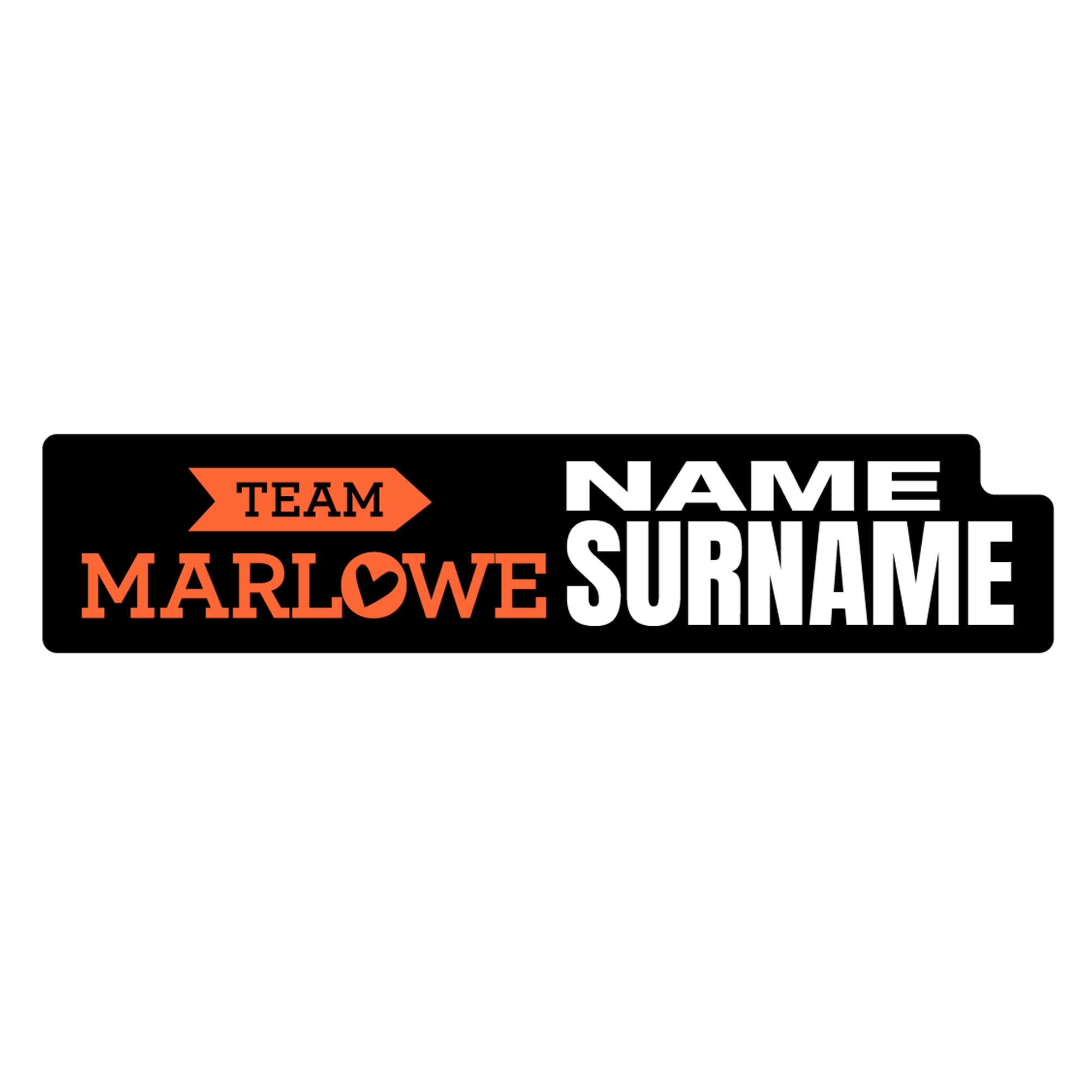 Team Marlowe 2026 ID Sticker Bikes & Gear