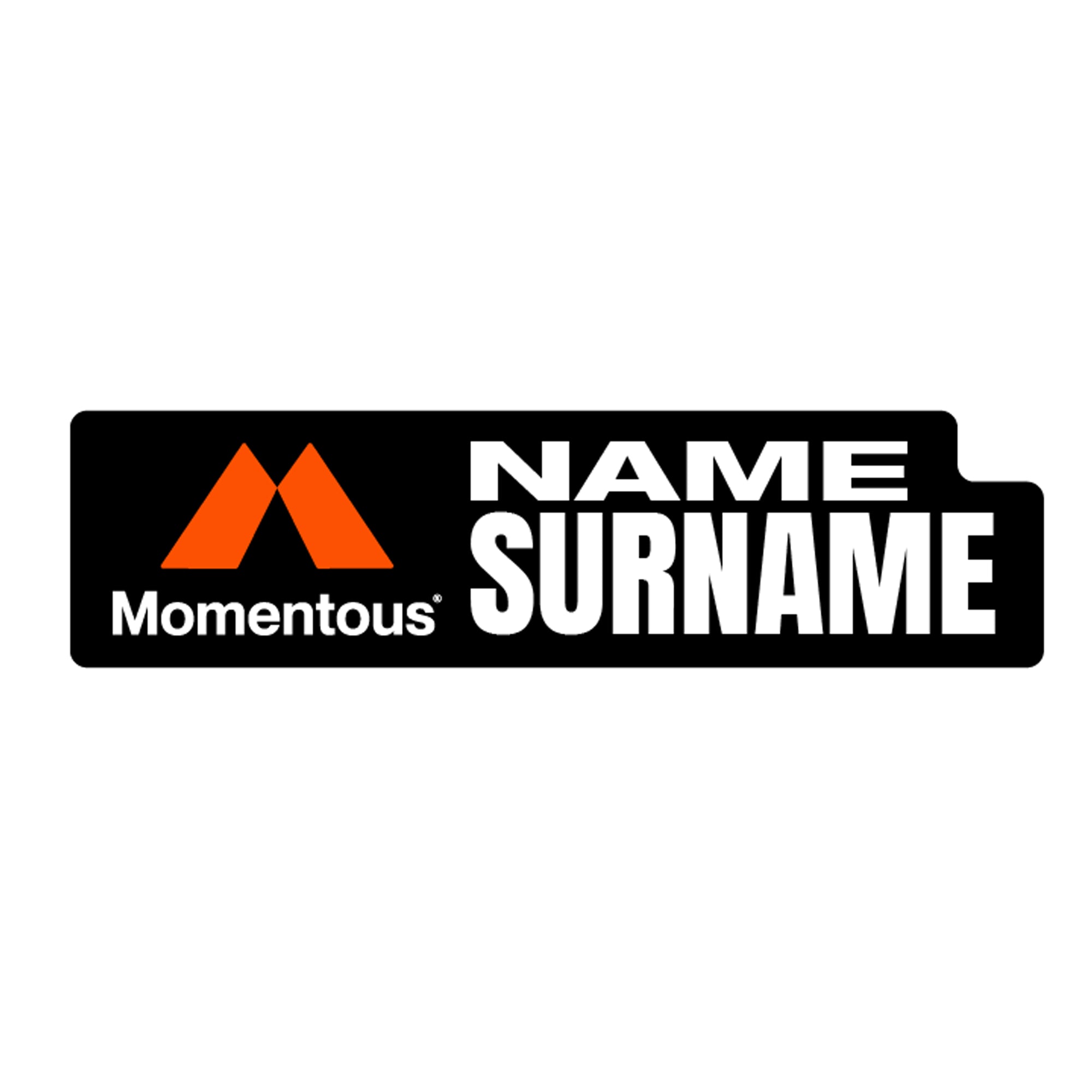 Team Momentous 2026 ID Sticker Bikes & Gear