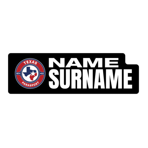 Texas Parasport 2026 ID Sticker Bikes & Gear
