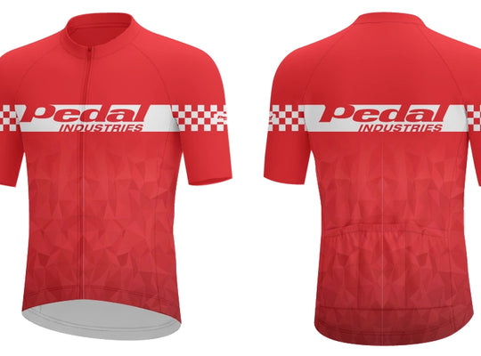 The GC Red MEN'S PRO AERO JERSEY ISD