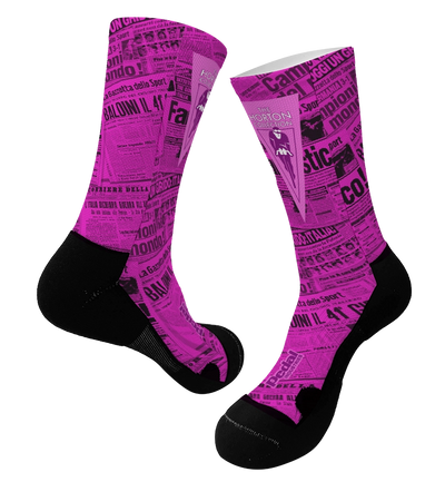 The GIRO SUBLIMATED SOCK 2.0 ISD PINK (3 Color Variants) collab with The Horton Collection