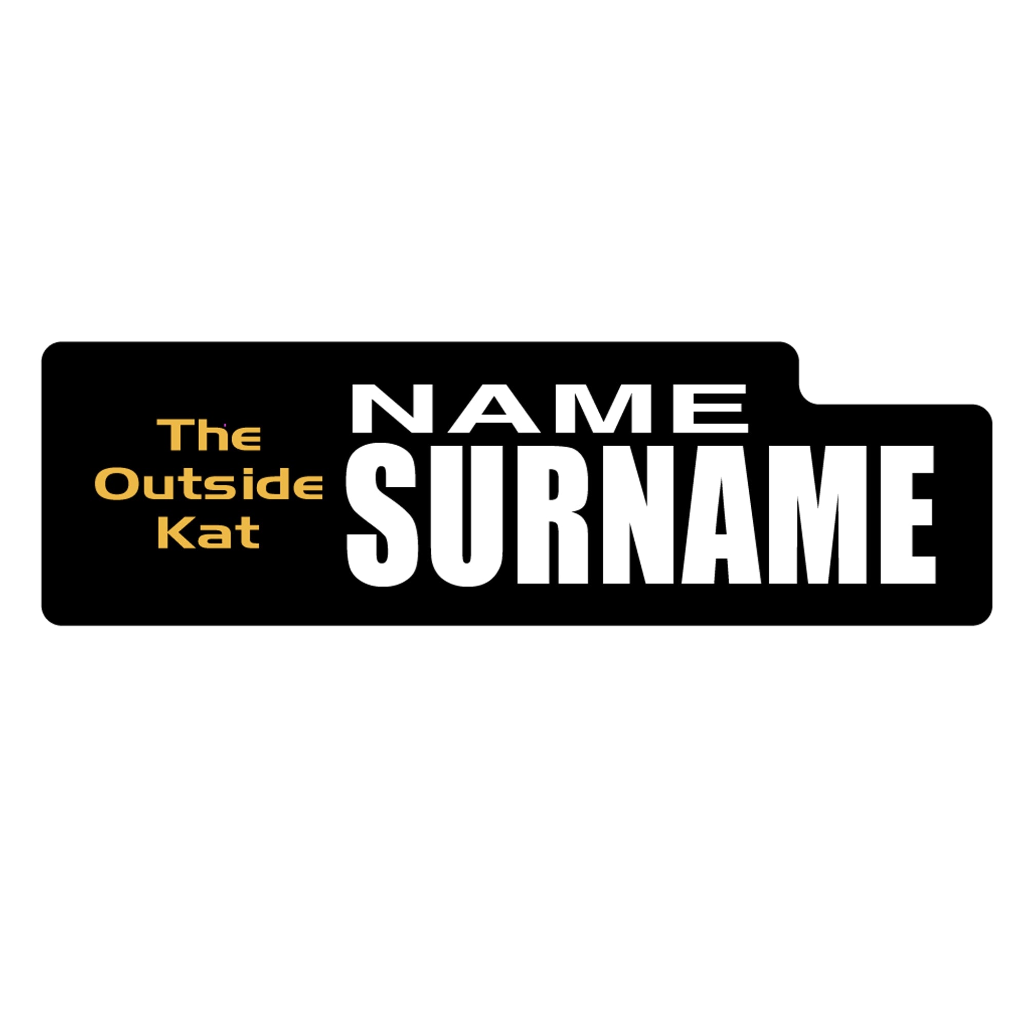 TheOutsideKat 2025 ID Sticker Bikes & Gear