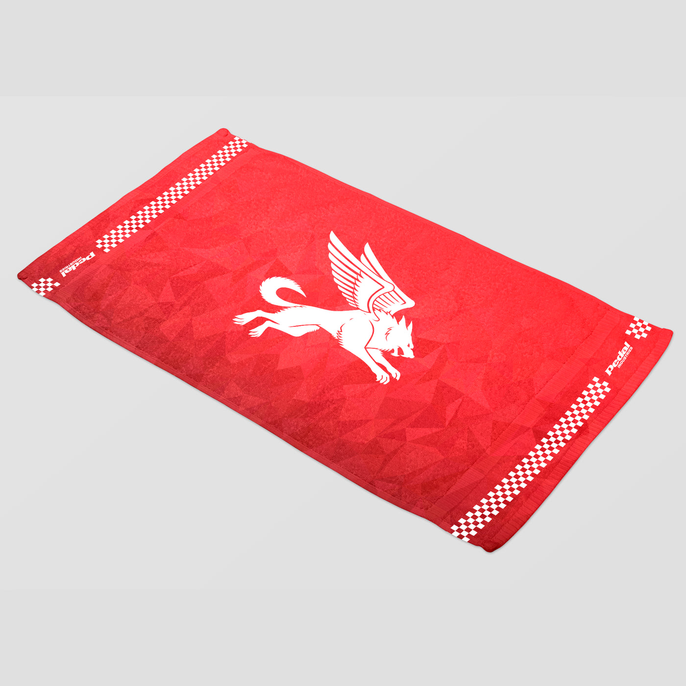 The GC Red 2024 Plush Towel 35" 60" ISD