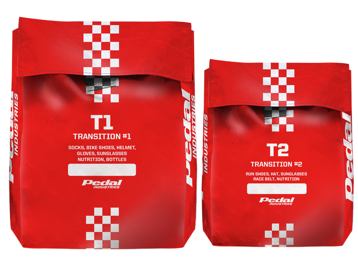 The GC Red 2024 Triathlon Transition Bags ISD