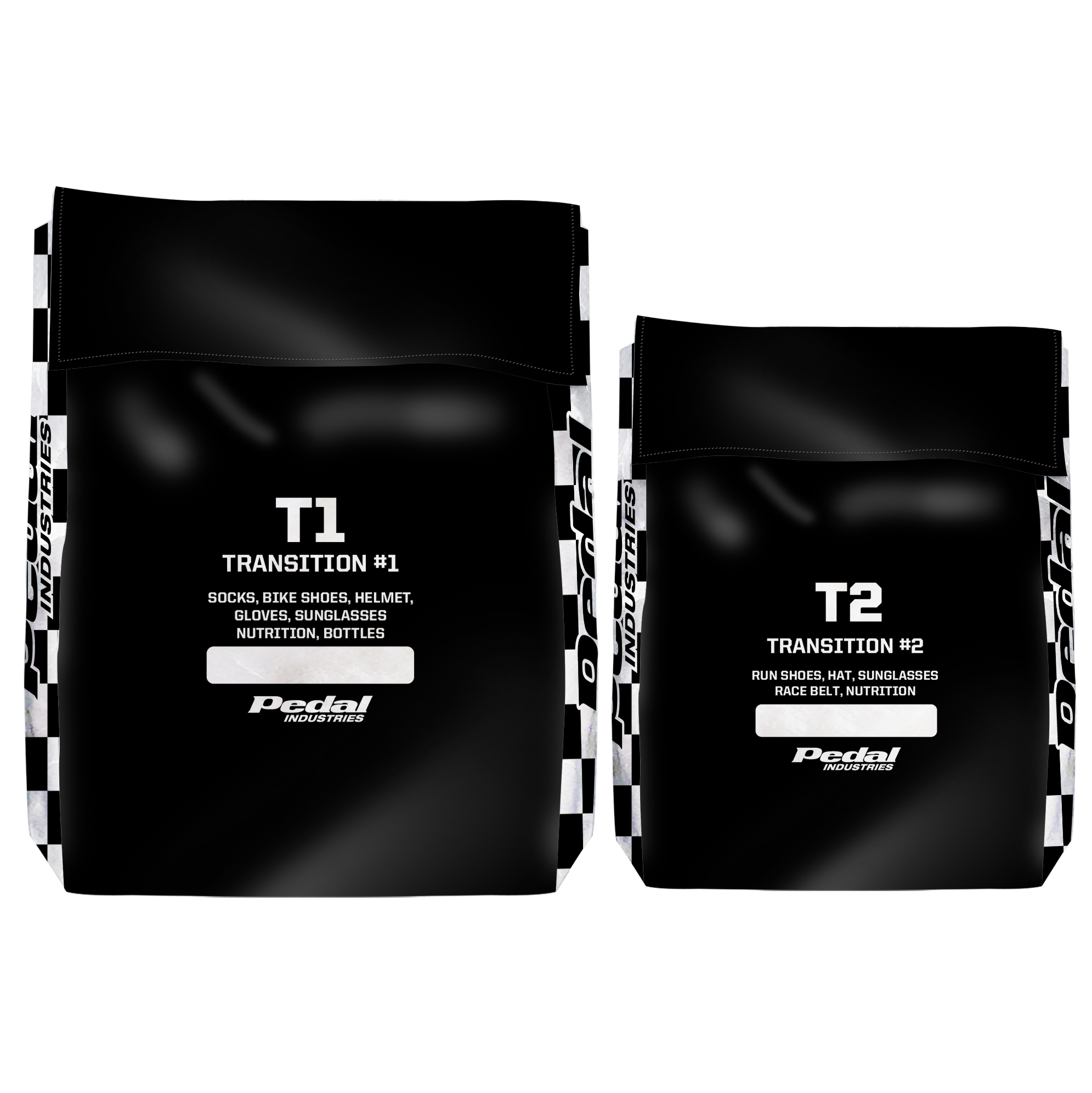 TOP FINISH Triathlon  T1/T2 Transition Bags ISD