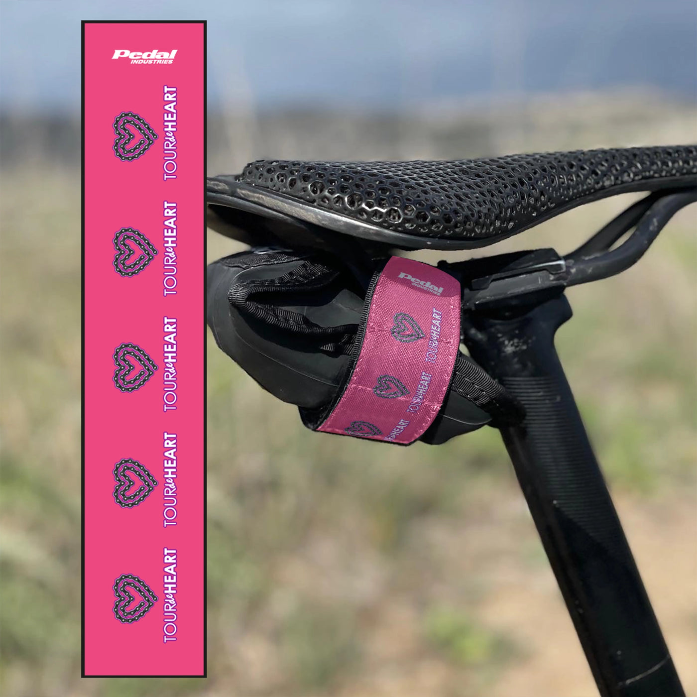 Tour De Heart 2025 MINI RaceDay Bag 2.0 PINK BLOSSOM