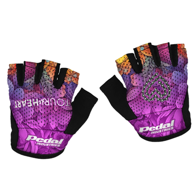 Tour De Heart 2025 SUPERLIGHT RaceDay Gloves PURPLE BLUSH